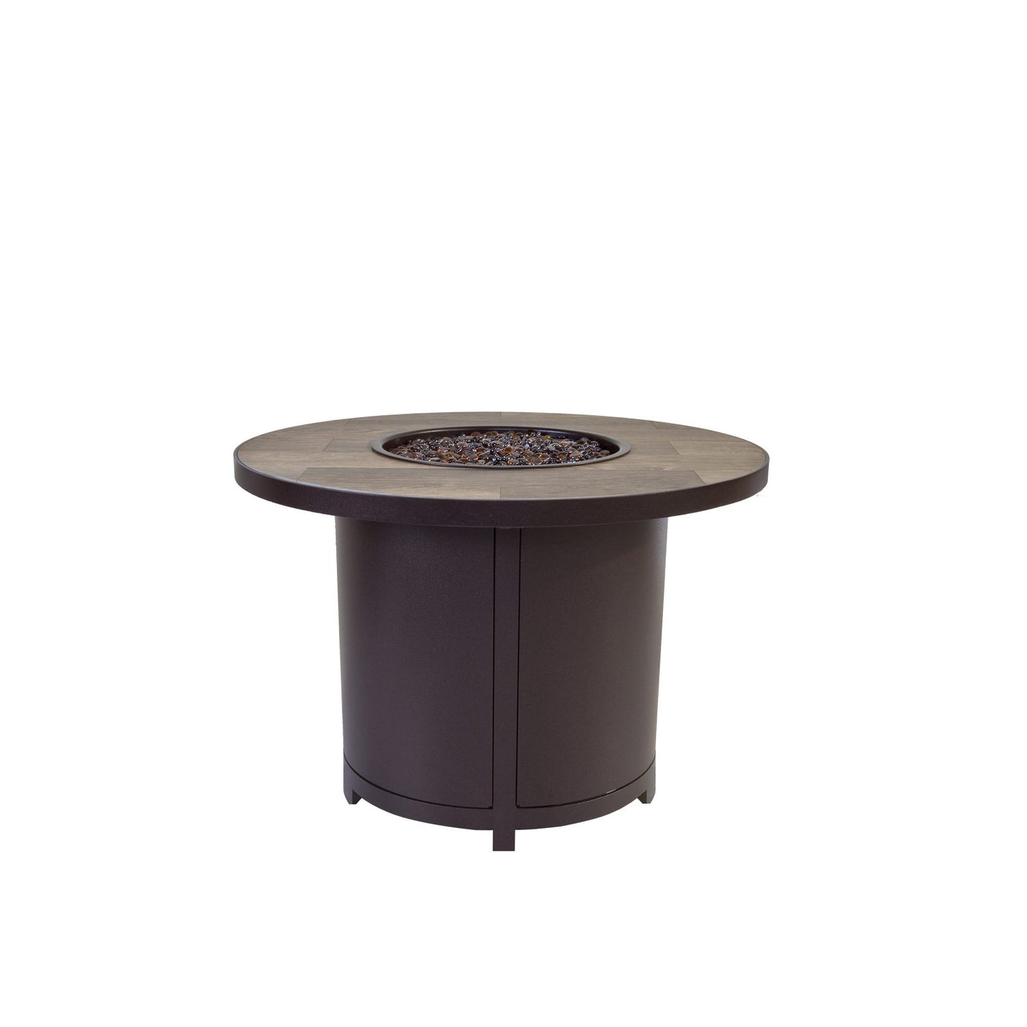 O.W. Lee 36" RD. Chat Height Capri Iron Fire Pit