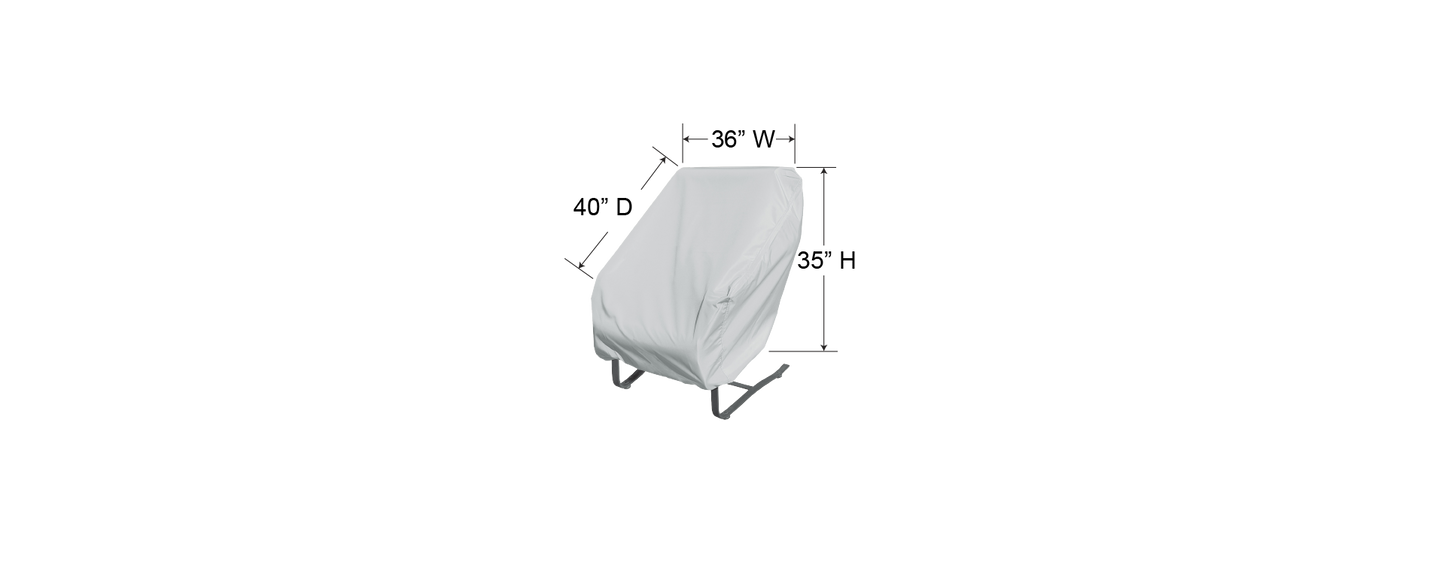 Treasure Garden Large Lounge Chair Protective Cover
