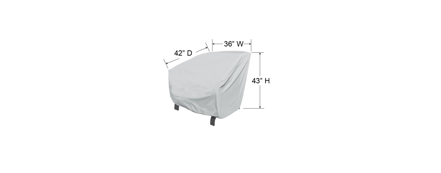 Treasure Garden X-Large Lounge Chair Protective Cover
