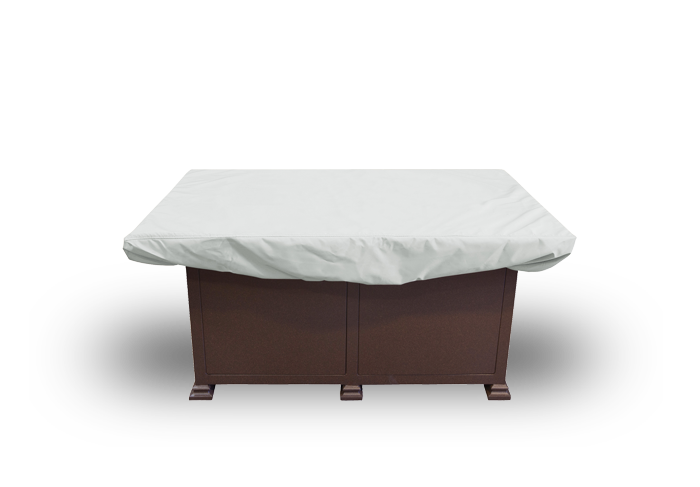 Treasure Garden Laege Rectangle Fire Pit/Table/Ottoman Protective Cover