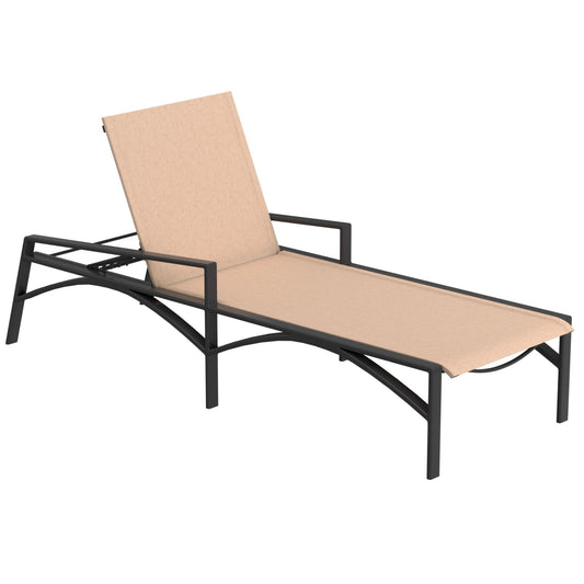 O.W. Lee Arc Sling Adjustable Chaise Lounge