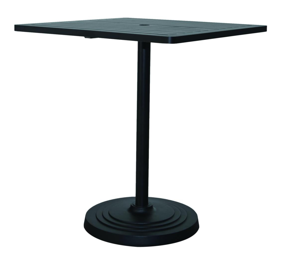 Hanamint Carlisle 36 Square Pedestal Counter Height Table