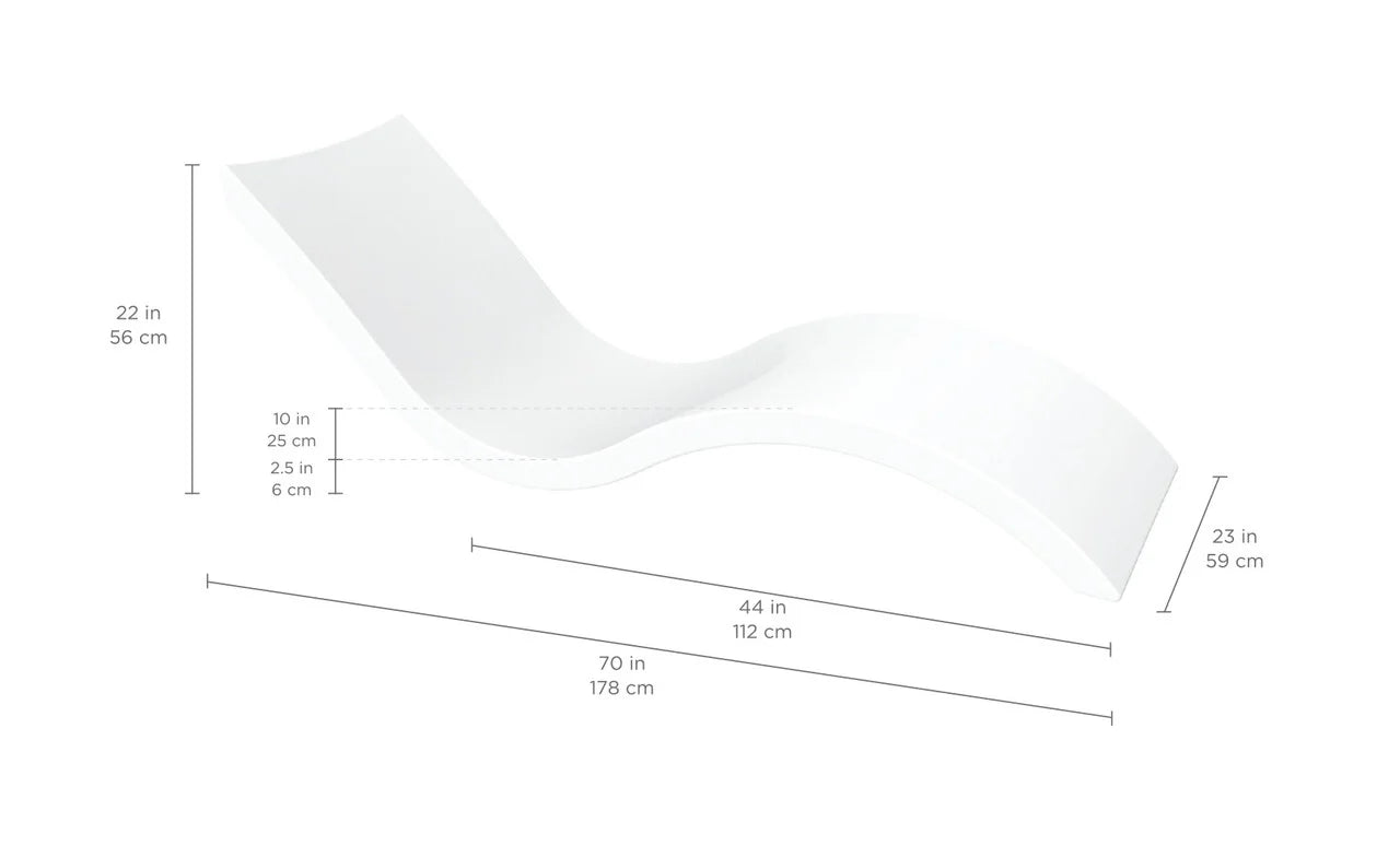 Ledge Lounger Signature Chaise 1-9"